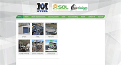 Desktop Screenshot of masteel.com.au